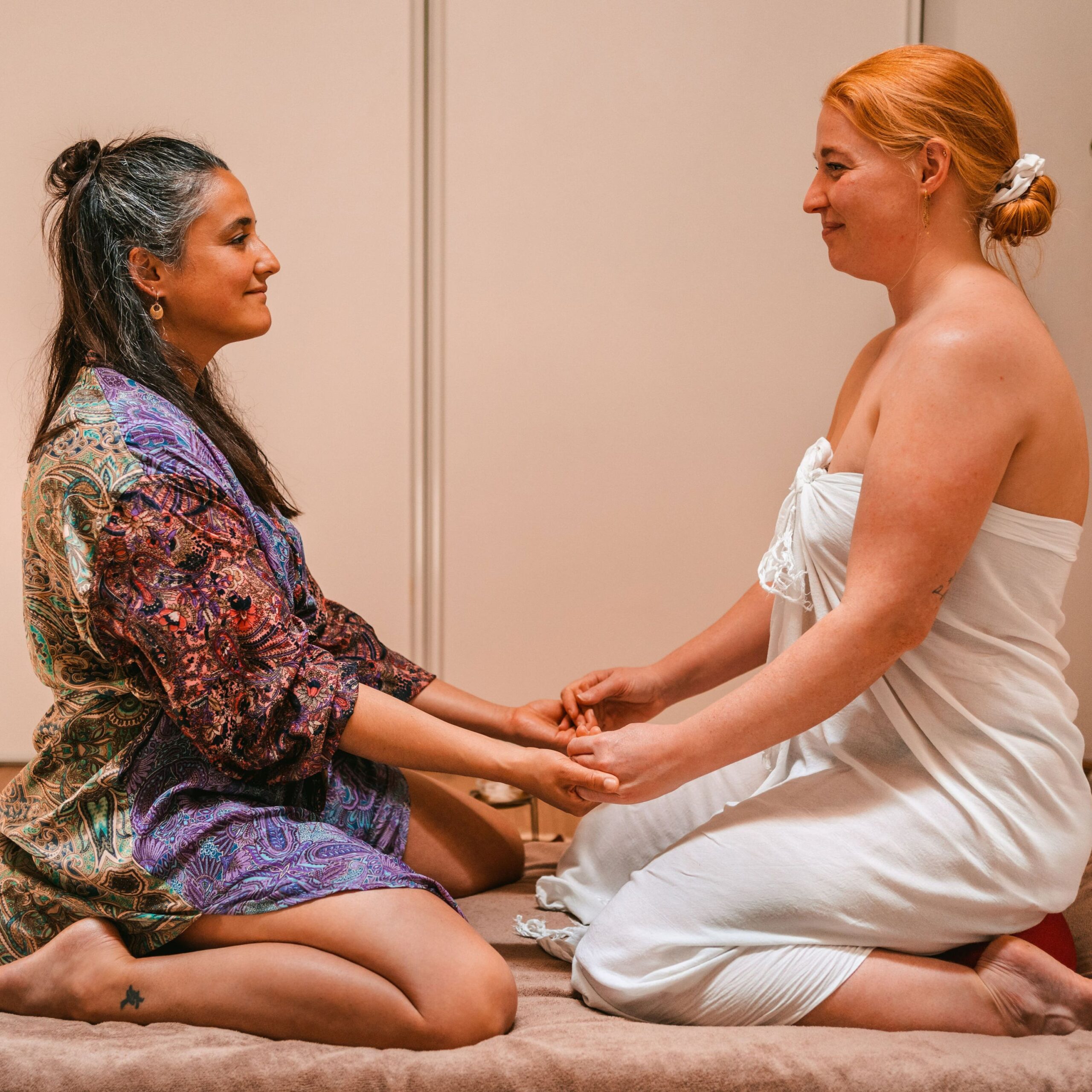 Begeleiding - intimiteit - verbinding - sensualiteit - aanwezigheid - voelen